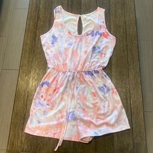 Tie dye romper